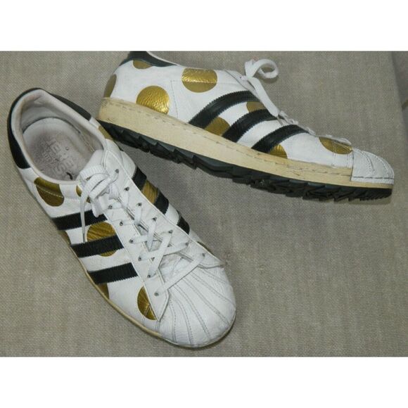 Adidas JEREMY SCOTT SUPERSTAR Sneakers Mens Size 12‎  Gazelle Ripple Polka Dots main image 8